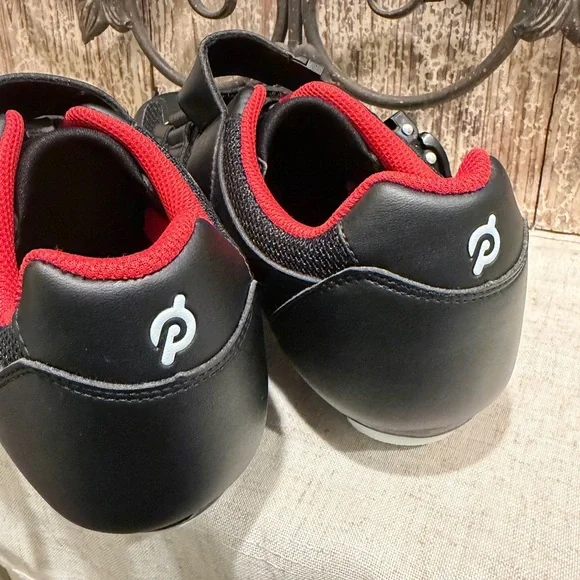 Peloton Black and Red Cycling Shoes 44 - Picture 7 of 9